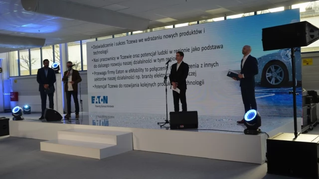 Tczew - W Eatonie otwarto nowoczesną linię wytwarzania komponentów do elektrycznych aut