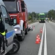 Tczew - Motocykl wpadł w poślizg