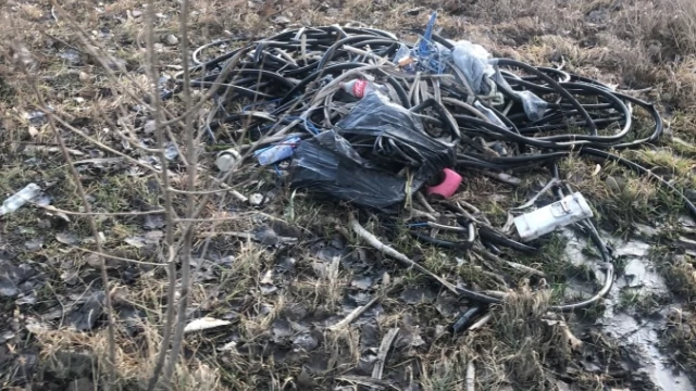 Tczew - Wysypisko śmieci na terenie dawnej jednostki wojskowej