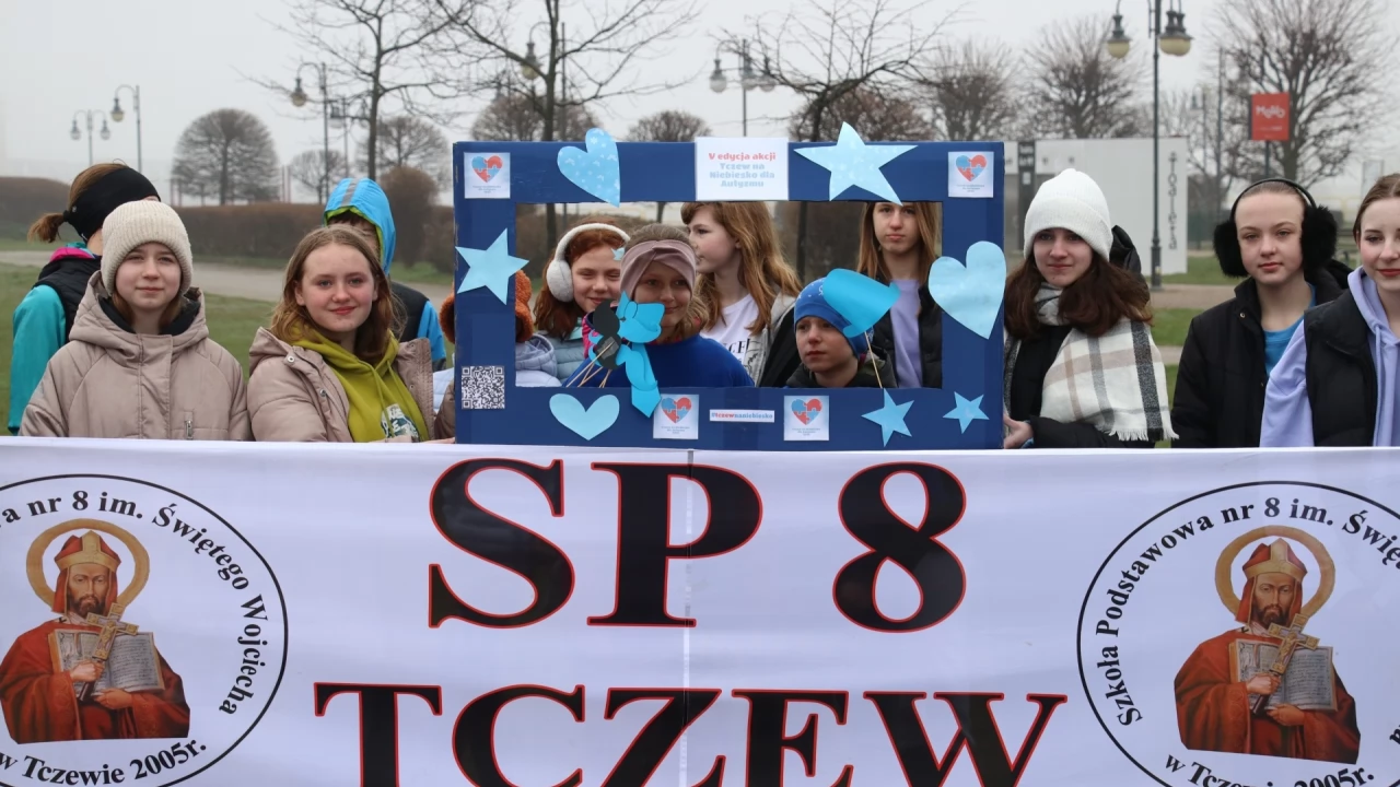 Tczew - Parkrun na niebiesko