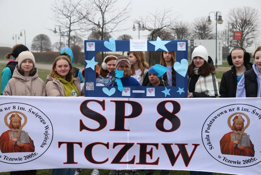 Tczew - Parkrun na niebiesko