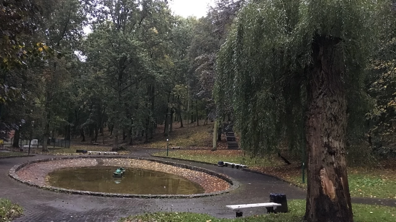Tczew - Park Miejski jesienią z dnia 7.10.2016