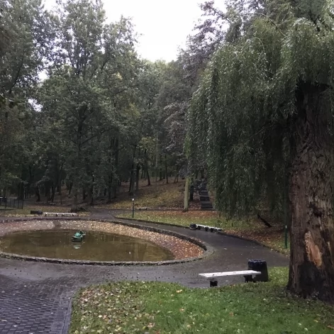 Tczew - Park Miejski jesienią z dnia 7.10.2016
