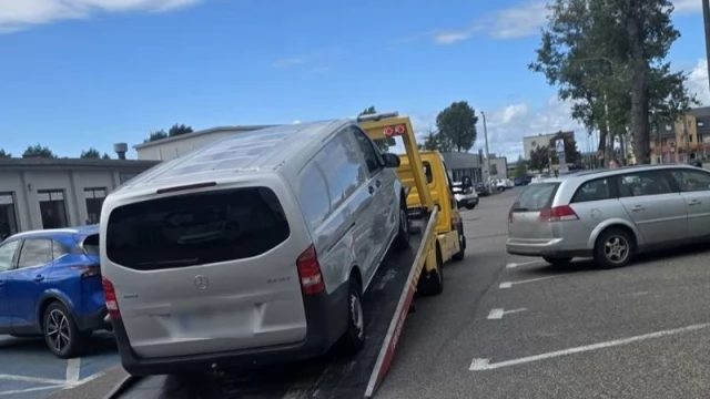 Tczew - Odzyskany Mercedes o wartości 60 tysięcy złotych. Policjanci szybko namierzyli pojazd