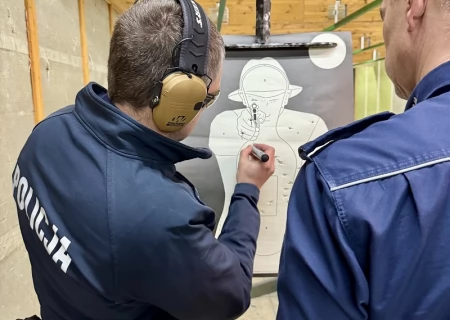 Tczew - Dzielnicowy ze strzelecką pasją