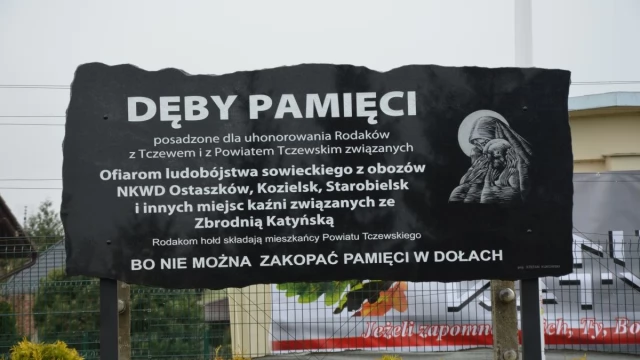 Tczew - Tczewski Panteon Katyński - pierwsze uroczystości za nami