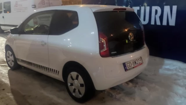 Tczew - VW UP 2012 rok poj.100 benzyna 165 tyś.przebiegu