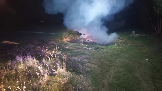 Tczew - Impreza przy ognisku wymknęła się spod kontroli. Mógł spłonąć las