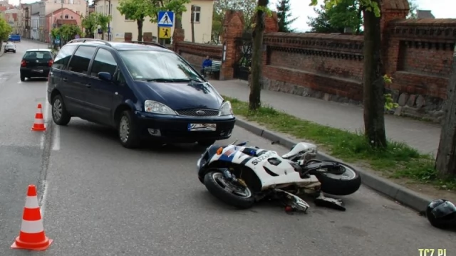 Tczew - Wypadek drogowy. Kolejne zatrzymane prawo jazdy