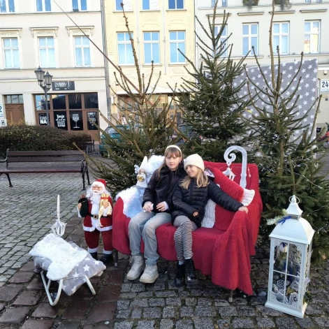 Tczew - Spotkanie opłatkowe na placu Hallera