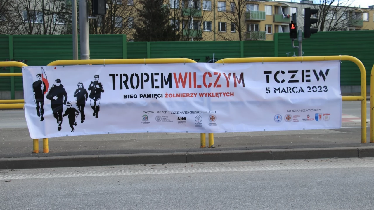 Tczew - Bieg Tropem Wilczym i uroczystości dla żołnierzy wyklętych