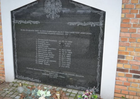 Tczew - 82. rocznica egzekucji mieszkańców Tczewa