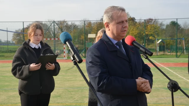 Tczew - Nowe boisko w Miłobądzu