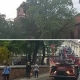 Tczew - Strażacka akcja w kościele farnym