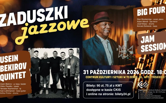 Tczew - Zaduszki Jazzowe| Usein Bekirov Quintet i Big Four - koncert