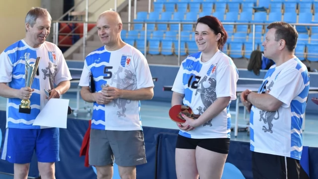 Tczew - Samorządowcy zmierzyli się w tenisie stołowym
