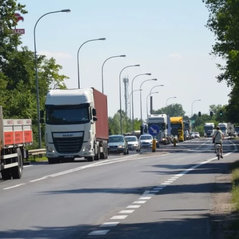 Tczew - Początek remontu dk 91