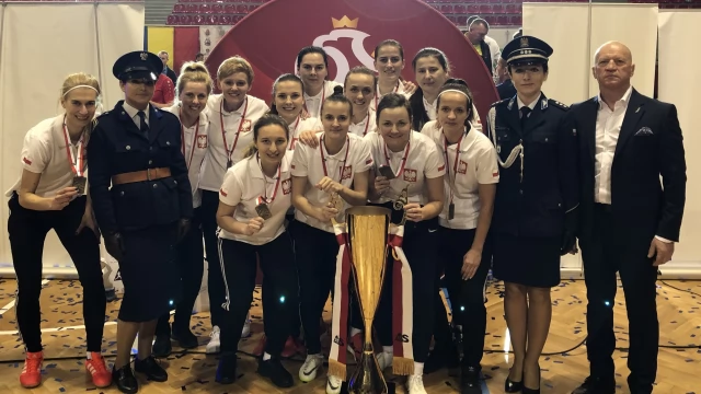 Tczew - Zwycięstwo Reprezentacji Polski Policji w Turnieju Służb Mundurowych