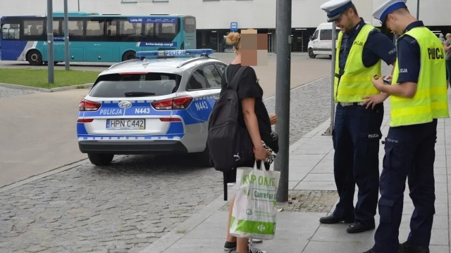 Tczew - Policyjne działania ukierunkowane na pieszych i rowerzystów [WIDEO]