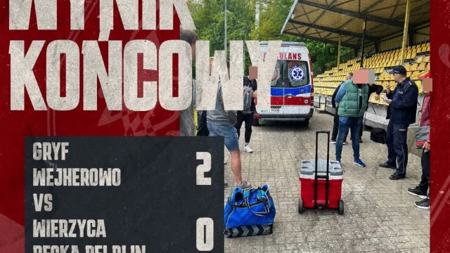 Tczew - Skandaliczne sceny na wyjazdowym meczu drużyny z Pelplina