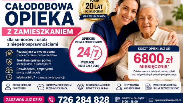 Tczew - Całodobowa opieka z zamieszkaniem dla seniorów - o