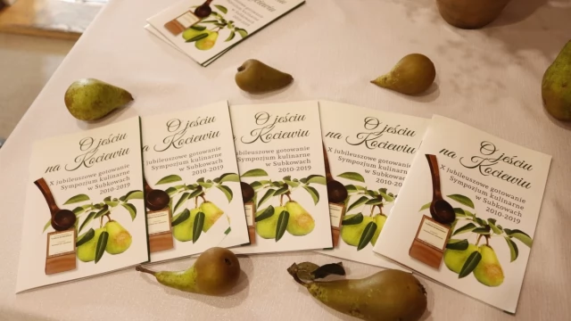 Tczew - 10 Jubileuszowe Sympozjum "O jeściu na Kociewiu". Gruszkowe pyszności