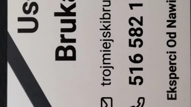 Tczew - Usługi brukarskie, remonty balkonów i tarasów