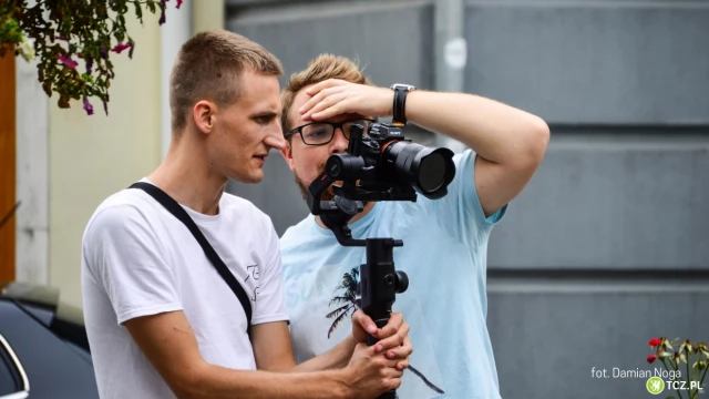Tczew - Kręcili teledysk na tczewskiej starówce - zobacz kulisy projektu