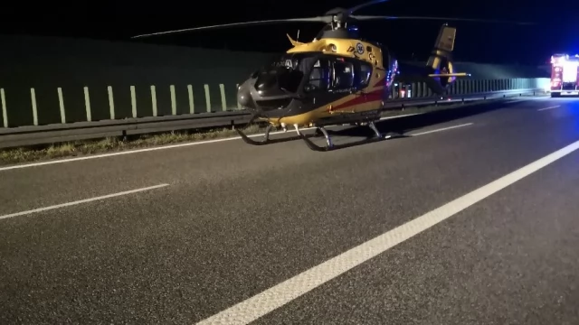 Tczew - Tragedia na A1. Nie żyją dwie osoby, autostrada zablokowana