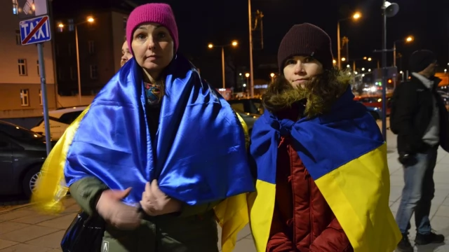 Tczew - Antywojenna demonstracja przeszła ulicami Tczewa