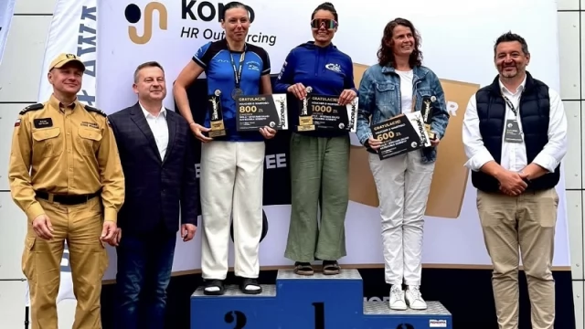 Tczew - Policjantka z Tczewa na podium w Iławie. Aż trzy zwycięstwa podczas prestiżowych zawodów sportowych