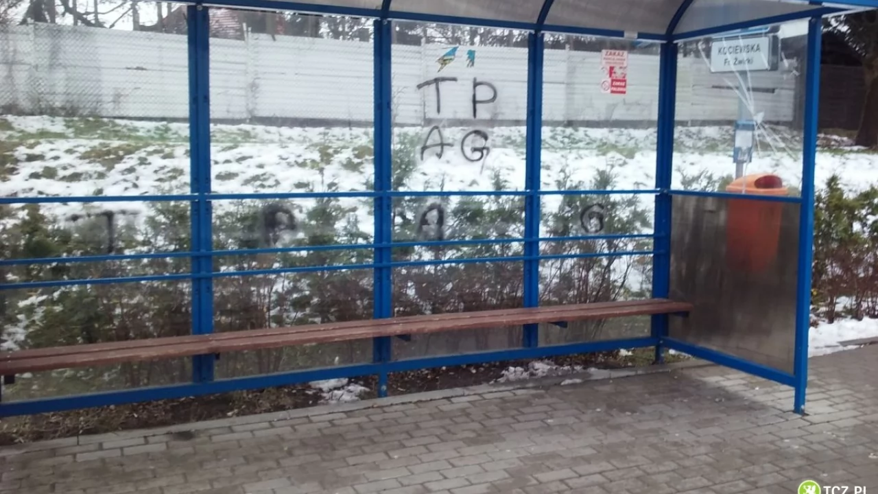 Tczew - Szok! Tak wandale niszczą nasze miasto