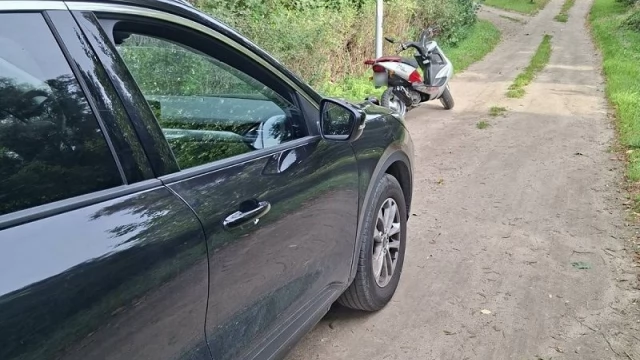 Tczew - Policjanci zatrzymali 44-letniego motorowerzystę pod wpływem amfetaminy