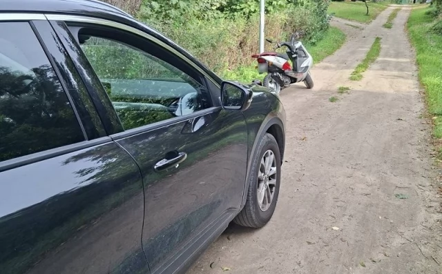 Tczew - Policjanci zatrzymali 44-letniego motorowerzystę pod wpływem amfetaminy