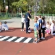 Tczew - Noś odblaski - bezpieczna droga do szkoły z policjantami