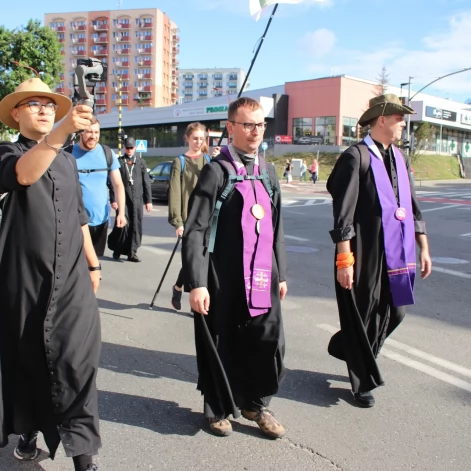 Tczew - Pielgrzymka idzie do Częstochowy. Ze względu na COVID jest inna niż zwykle