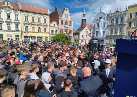 Tczew - Sławomir Mentzen w Tczewie "Klasa polityczna nam nie wyszła"