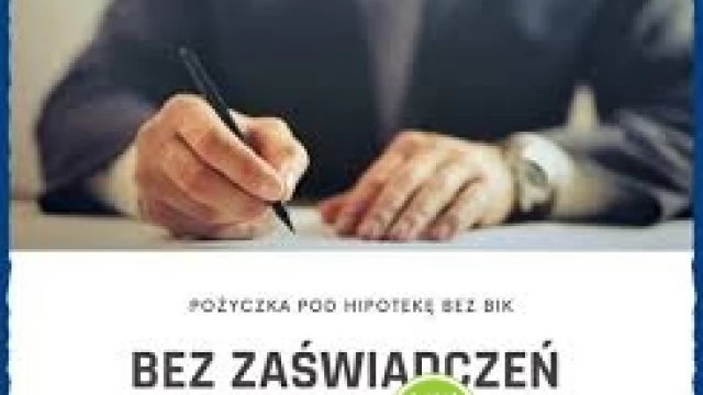 Tczew - fINANSOWANIE POD HIPOTEKE NIERUCHOMOSCI