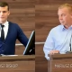 Tczew - Mateusz Biskup i Mariusz Grubich na sesji Rady Miejskiej