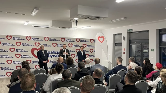 Tczew - Spotkanie z Koalicją Obywatelską