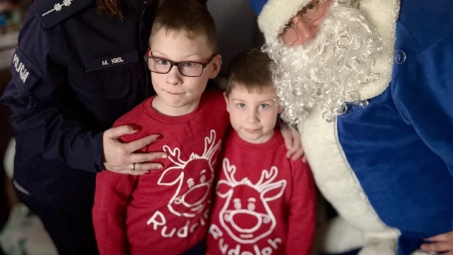 Tczew - Niebieski Mikołaj spełnia marzenia