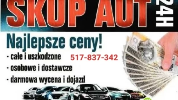 Tczew - Skup Aut Pomorskie Najlepsze ceny LEGALNA FIRMA
