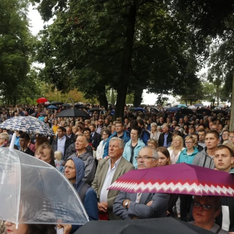 Tczew - Tczewianie na odpuście w Piasecznie