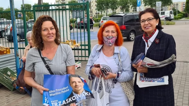 Tczew - Przekonują do głosowania. Ostatnie dni kampanii