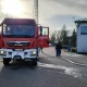 Tczew - Pożar w fabryce farb i lakierów w Gniewie