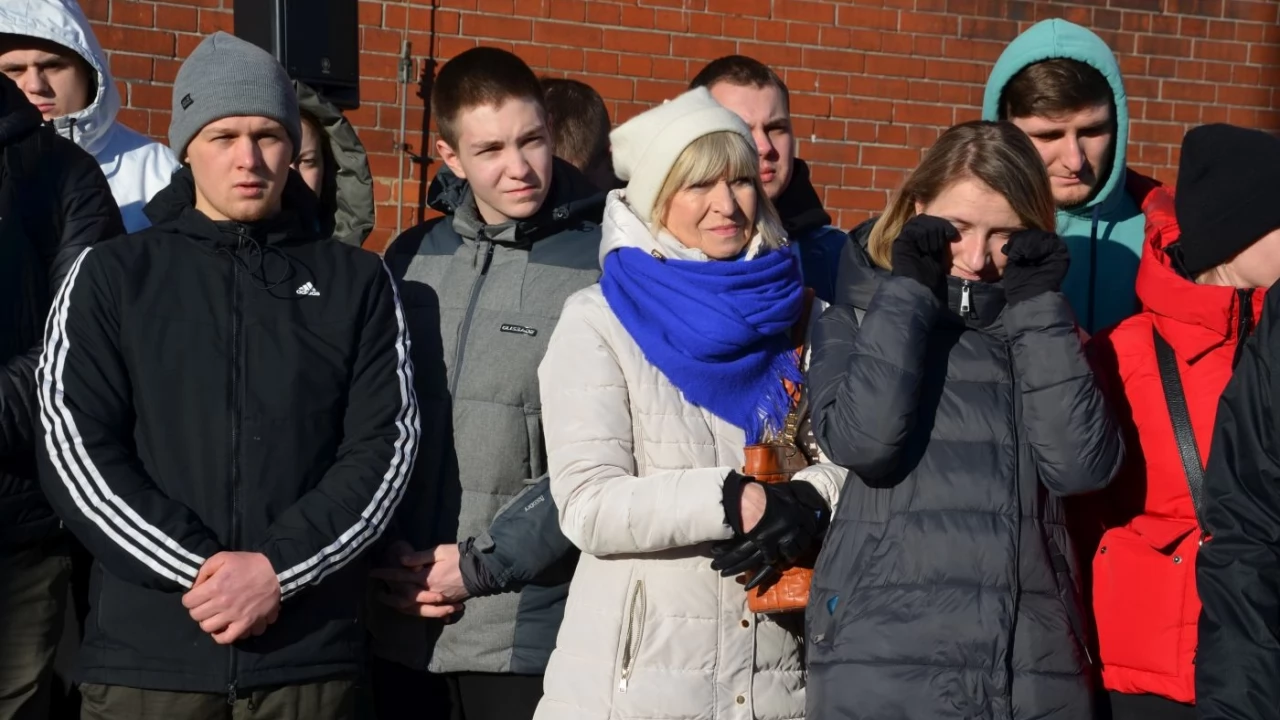 Tczew - Polacy i Ukraińcy ramię w ramię przeciw rosyjskiej agresji