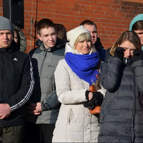 Tczew - Polacy i Ukraińcy ramię w ramię przeciw rosyjskiej agresji