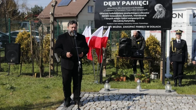 Tczew - Tczew pamiętał o ofiarach Katynia