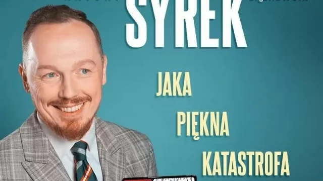Tczew - Antoni Syrek-Dąbrowski w programie "Jaka piękna katastrofa" - stand-up 