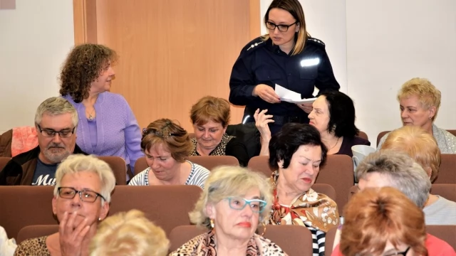 Tczew - Policjanci debatowali o bezpieczeństwie